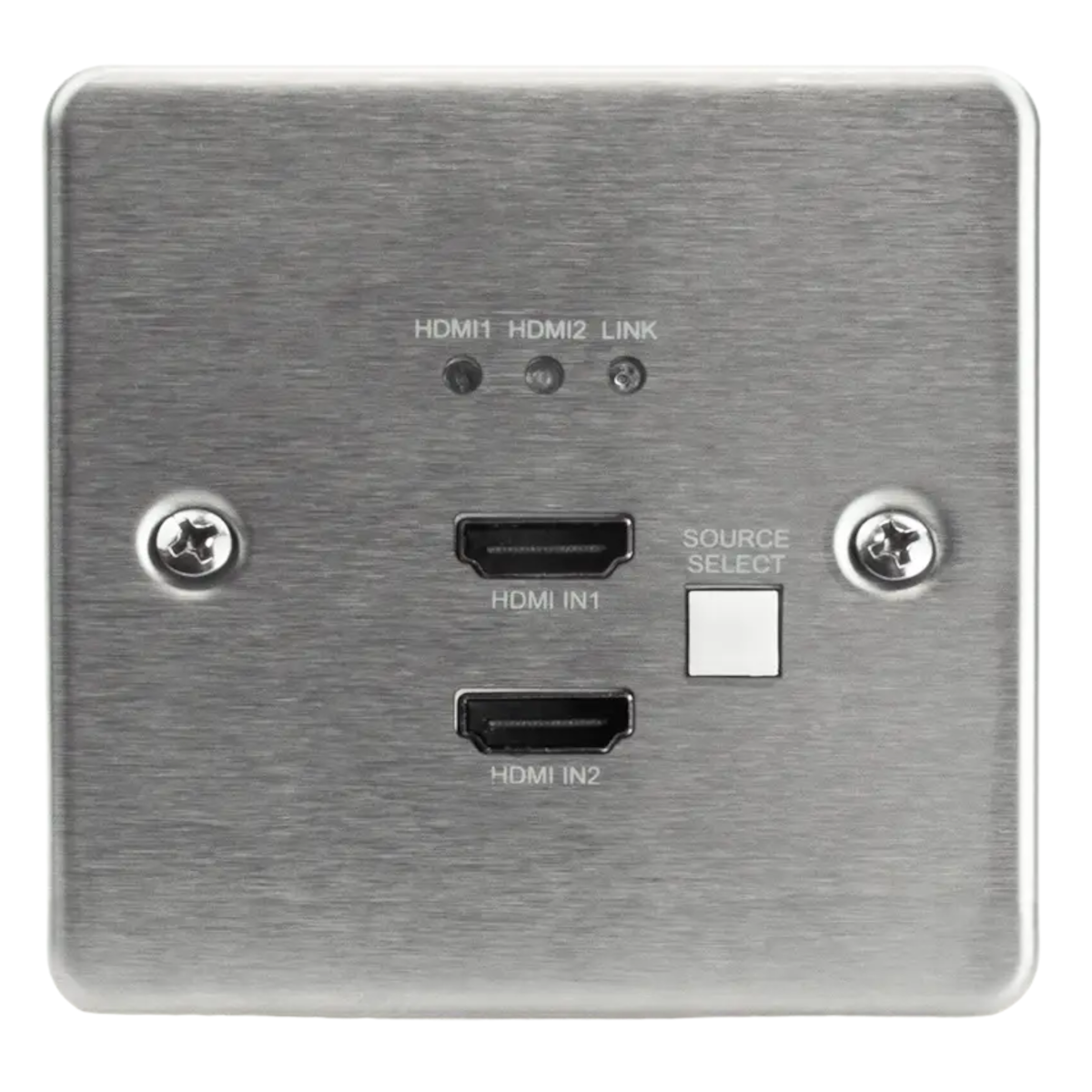 HDMI Väggpanel Front, Silver